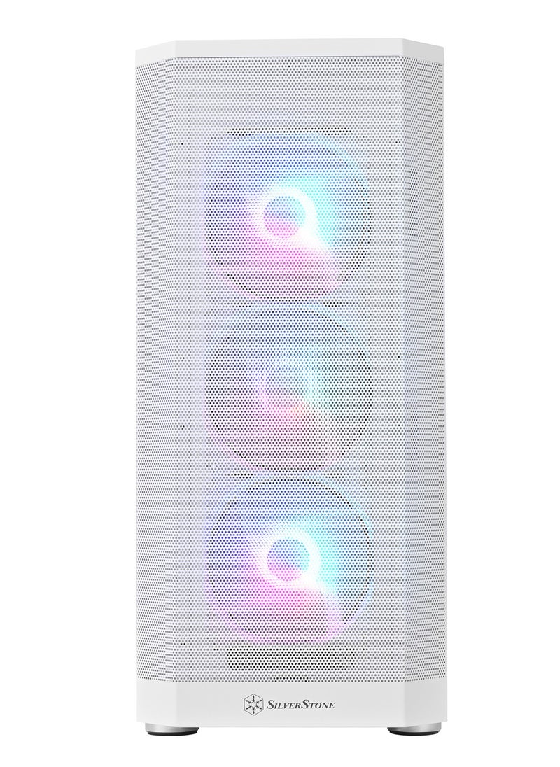 SilverStone - ATX Mid-Tower Chassis with Dual Radiator Support and Captivating ARGB Lighting, FARA514 - Image 1