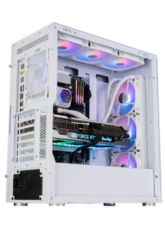 SilverStone ATX Mid-Tower Chassis with Dual Radiator Support and Captivating ARGB Lighting, FARA514  - Image 4