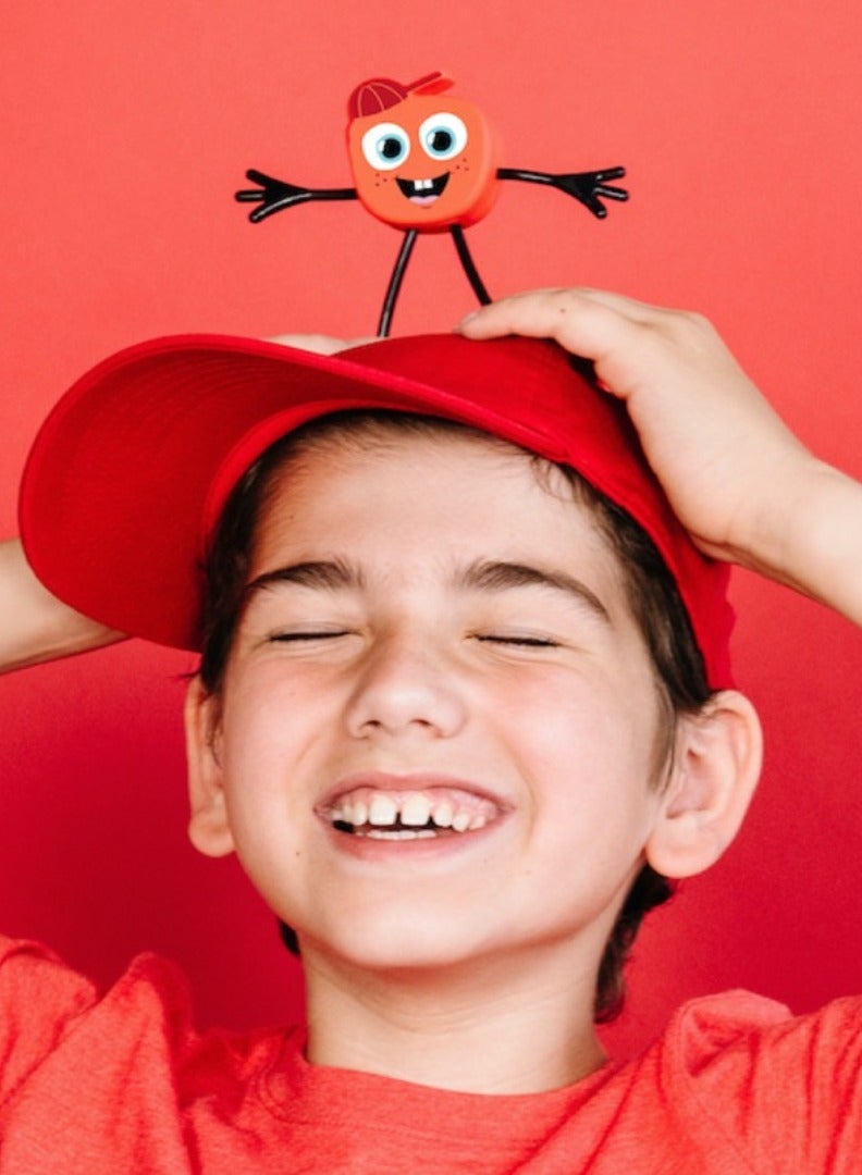 Glo Pals Bath Toys Character & Water-Activated Light-Up Cubes - Sensory Toys for Girls & Boys - Sami + 2 red Cubes - Image 4