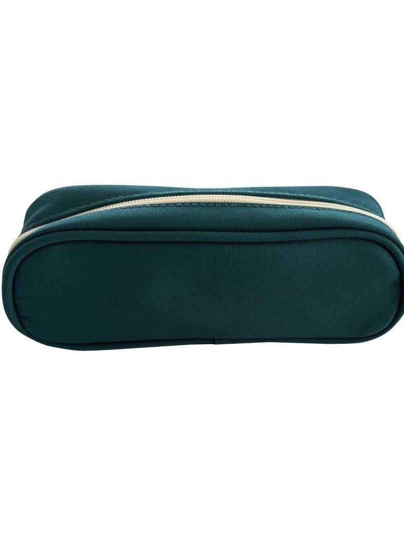 ROCO Soft Pencil Case - Plain Color with Printed Logo - Verdant Green - Image 2