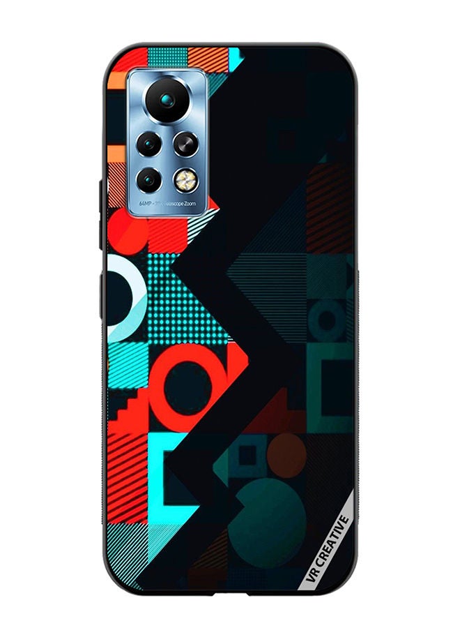 VR CREATIVE Protective Case Cover For Infinix Note 11 Pro Texture Design Multicolour - Image 1