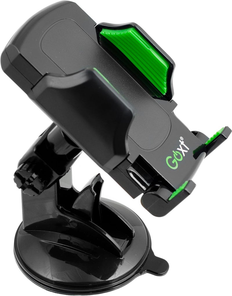 كاستوم أكسيسوريز إكسسوارات مخصصة GOXT 23524 حامل هاتف قابل للتعديل مع كوب شفط، أسود - Image 3