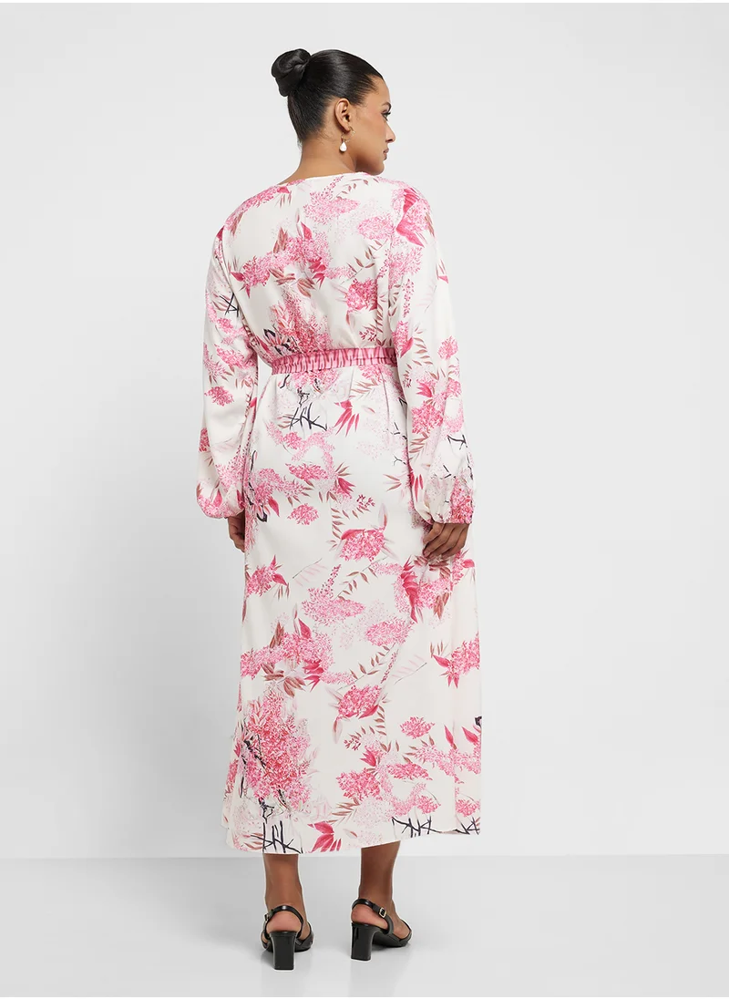 ايلا بلس Floral Print Dress