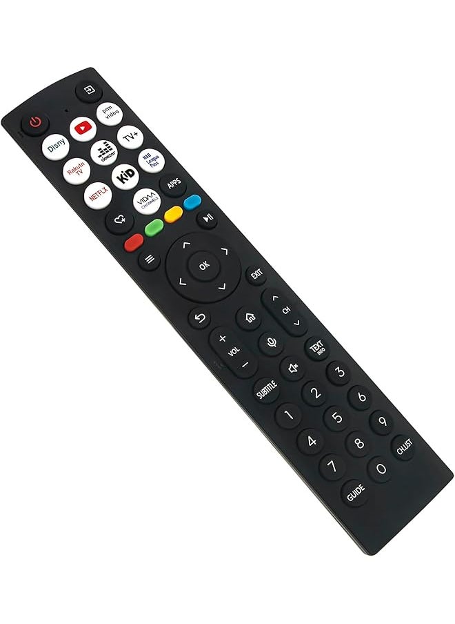 Erf2Aa36 Voice Replaced Remote Control Fit For Hisense Smart Tv 50A7N 43A7N 55A7N 65A7N 75A7N Sub Remote Control : Erf2Aa36H