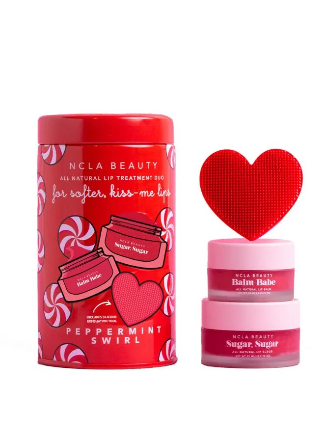 إن سي إل إيه Peppermint Swirl Lip Treatment Set