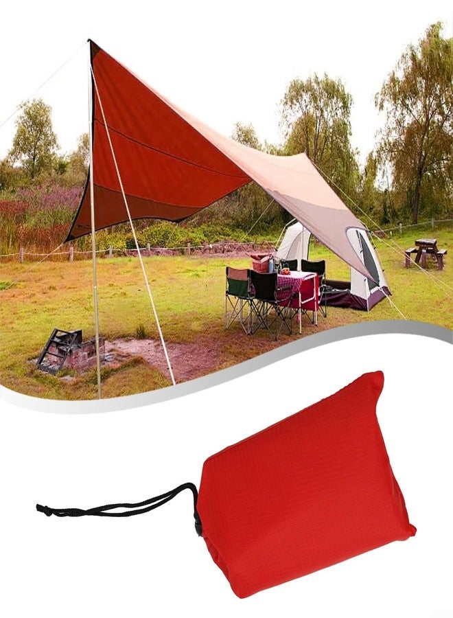 Drhomeam Camping Rain Tarp, Camping Tarp,Camping Pad,Portable Sun Shade Shelter for Outdoor Adventures,Tent Camping Essentials(Purple 140x200CM) - Image 5