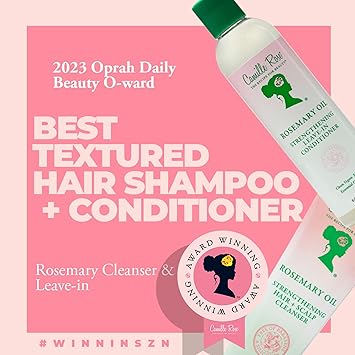 Camille Rose Rosemary Oil Strengthening Hair and Scalp Cleanser Vegan Essential Oil Scented 251 ml - Image 2