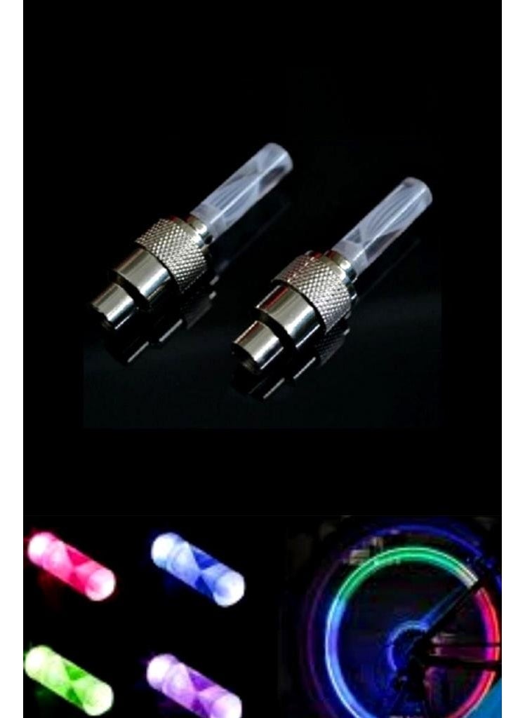 HELLOVE Bicycle Accessory Set with Valve Light Gift Bicycle Decoration Set  - Image 3
