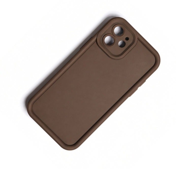 Fashion Protective Back Cover Case Compatible with iPhone 11 Brown - Image 2