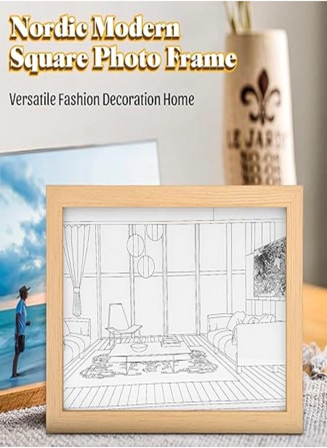 Generic LED Photo Frame Wall Art, Adjustable Acrylic Glass, 3 Color Modes, Light & Shadow Art  - Image 5