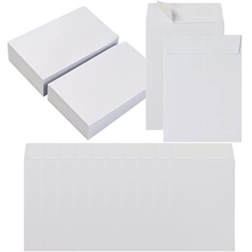 Topeen 100 Pack Seed Envelopes Self-Adhesive Small Coin Envelopes Seed Storage Packets for Garden, Office or Wedding Gift (White, 3 1/4 ×4 1/2 inches) - Image 1