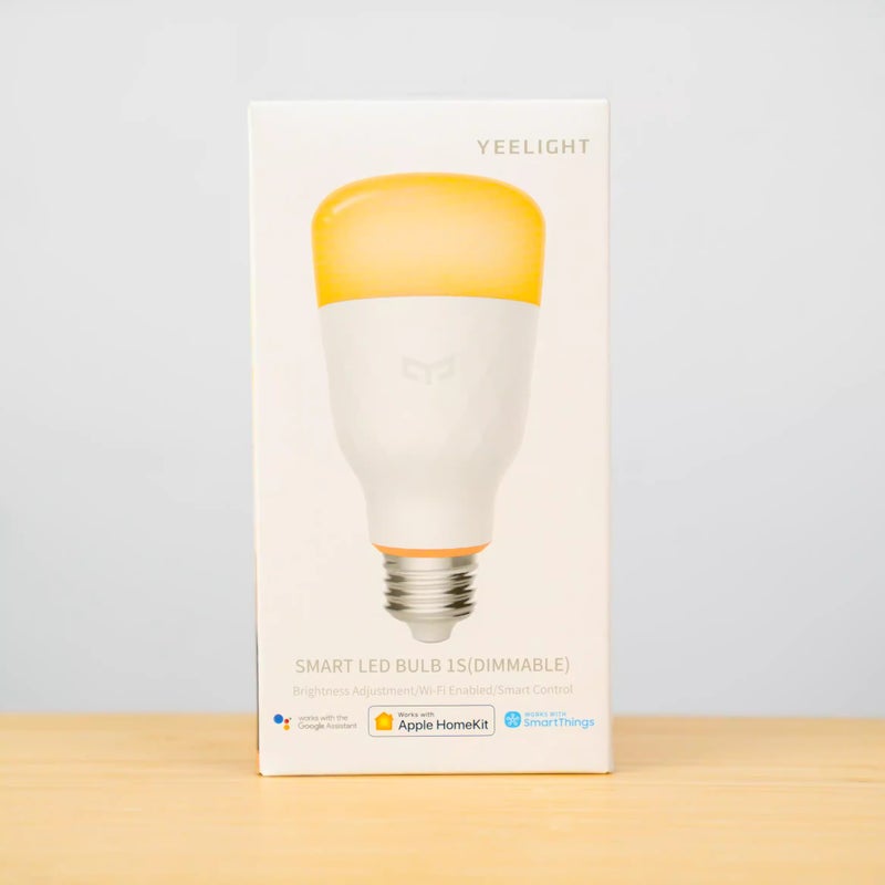 يلايت لمبة ذكية من Yeelight بتقنية LED، قاعدة E27، ألوان متعددة، واي فاي، تعمل مع التطبيق، 5-10 واط، 110-240 فولت، للإضاءة الداخلية - Image 1