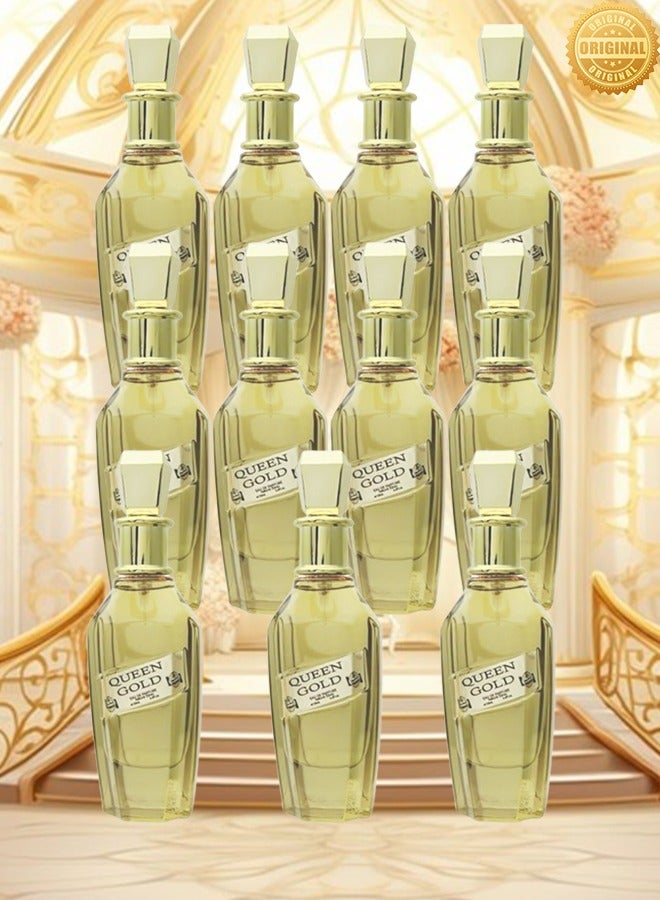Queen 11 Pieces Queen Gold Perfume EDP 100ML - Image 1
