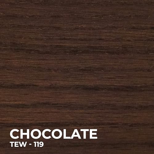 SamaN Interior Water Based Wood Stain - Natural Stain for Furniture, Moldings, Wood Paneling, Cabinets (Chocolate TEW-119-12, 12 oz) - Image 3