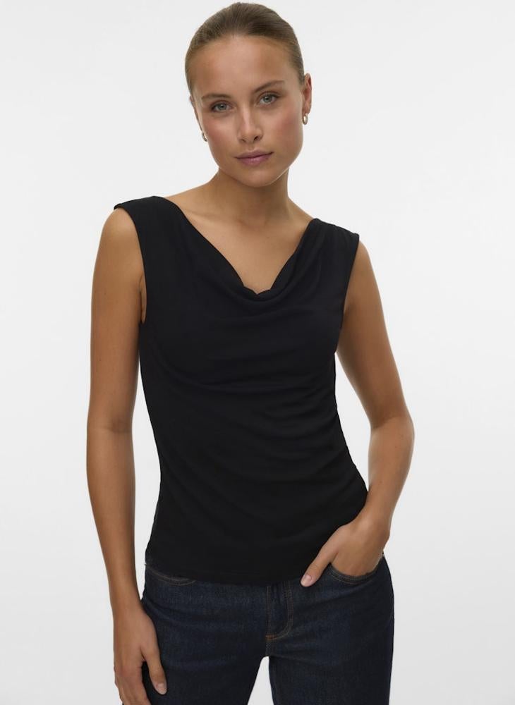 VERO MODA Vmjolene Sleeveless Waterfall Top - Image 1