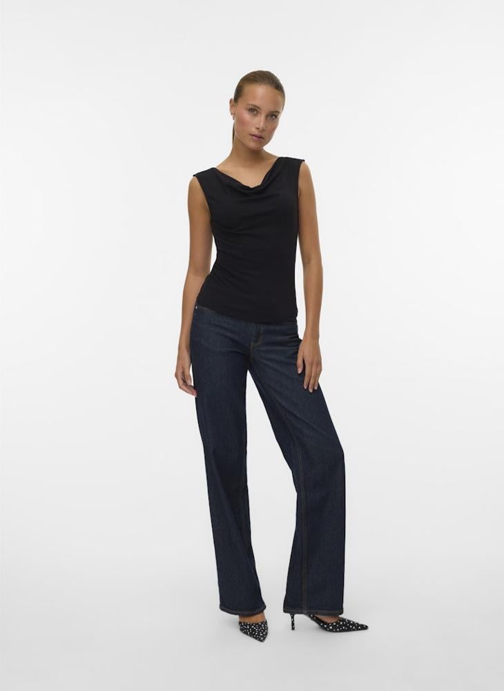 VERO MODA Vmjolene Sleeveless Waterfall Top - Image 4