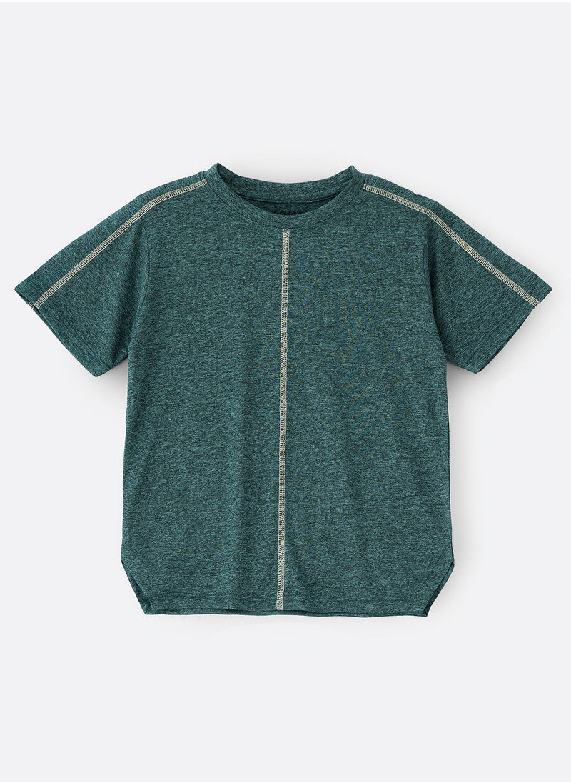 JAM Knit t-shirt with print at front  - Image 1