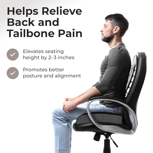 Kölbs Extra Large Seat Cushion, Stylish Plush Velvet Cover, X-Large Memory Foam for Office Chair, Floor Pillow, Cushion Back Pain Coccyx Pain Relief, Carry Handle (Extra Large) - Image 3