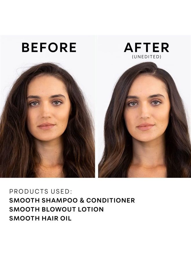 NatureLab. TOKYO Perfect Smooth Conditioner: Eco-Friendly Refill Pouch: Lightweight Moisturizing Conditioner for Smoother Frizz-Free Hair I 22.9 FL OZ / 680ml - Image 3