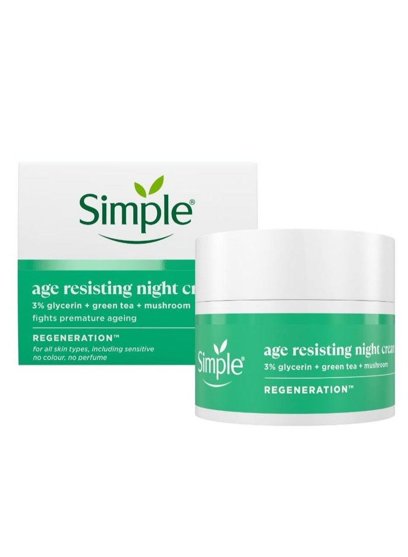 simple Age Resisting Night Cream Regeneration 50ml