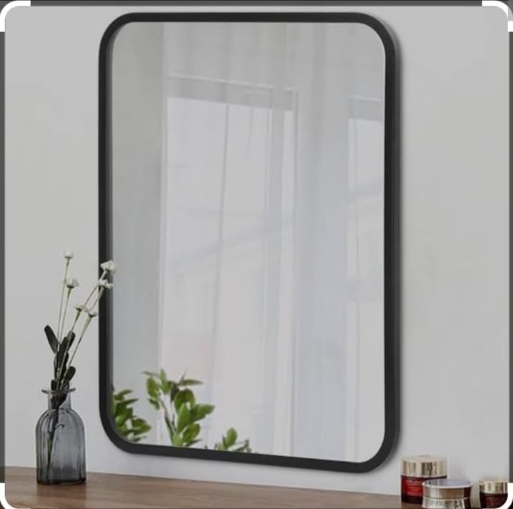 CDM Small Rectangular Frameless Mirror – 12x9 Inch Wall-Mounted Glass, Clear Reflection, Lightweight Design, Perfect for Bathroom, Vanity, Bedroom, Entryway, or Guest Room - Image 5