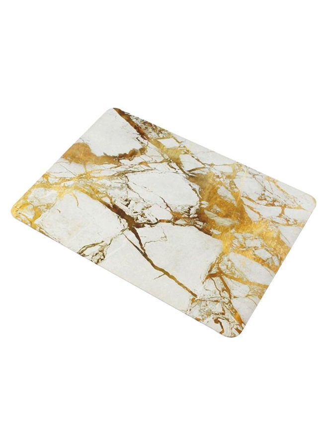 NIBEMINENT Case Cover For MacBook Pro With CD-Drive 13-Inch Gold Marble  - Image 2