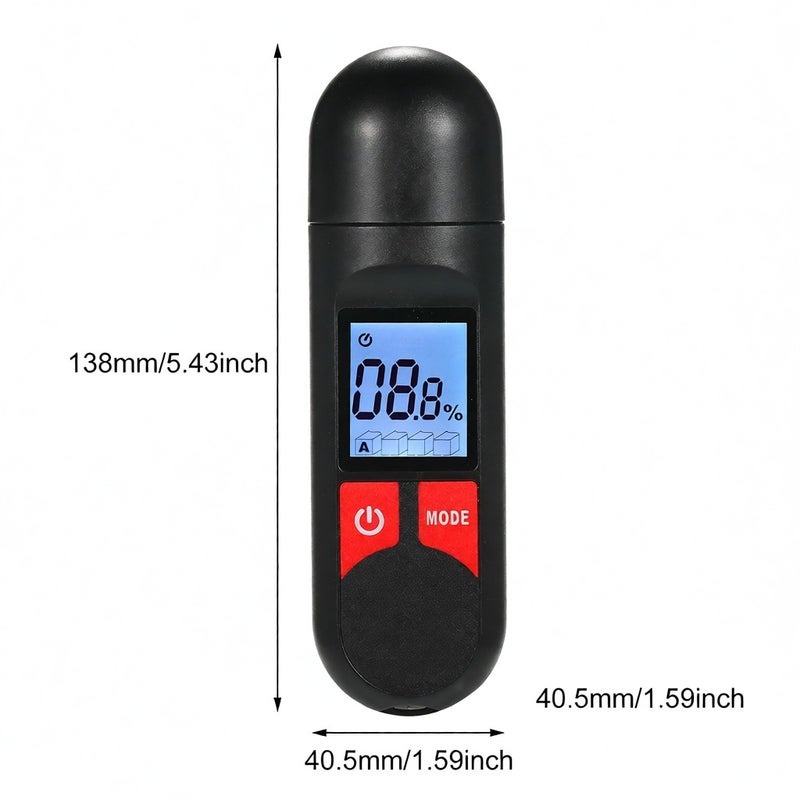 RICHMETERS RM031 Wood Tester Multifunctional Tester Dual-Needle Wood Humidity Tester - Image 3