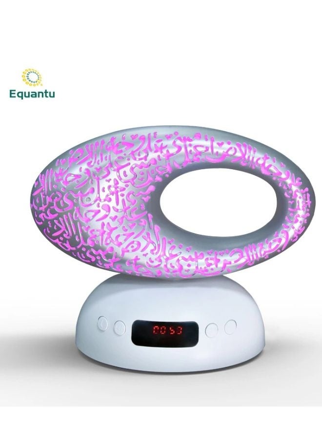 Equantu SQ606 Quran Speaker Museum Of The Future Design Digital Quran Speaker Wireless LED with Azan Clock and App control - Image 3