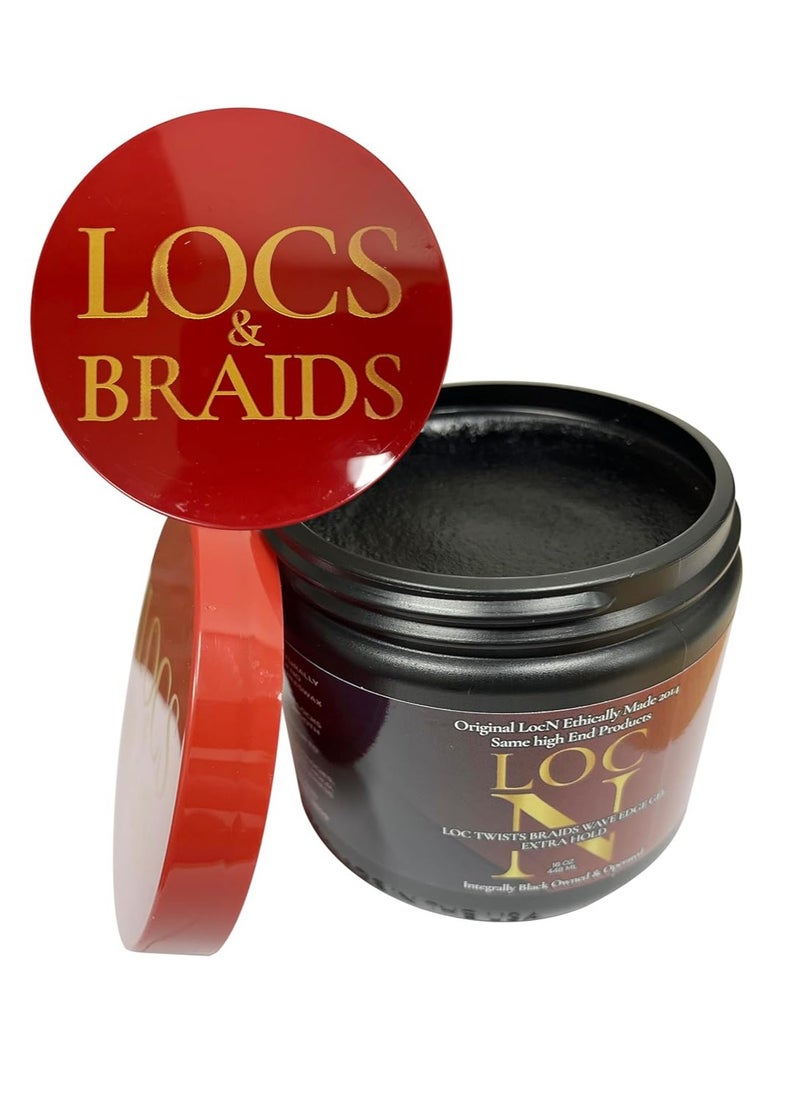 LOC N GEL LOC Twists Braids Wave Edge Gel 16 OZ. -Extra Hold- - pzsku/Z6BA65A09770BBFD1D0DAZ/45/_/1732354449/b5e6a3d0-8cba-4d7f-bc09-3de12f604630