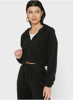 Zip Detail Hoodie