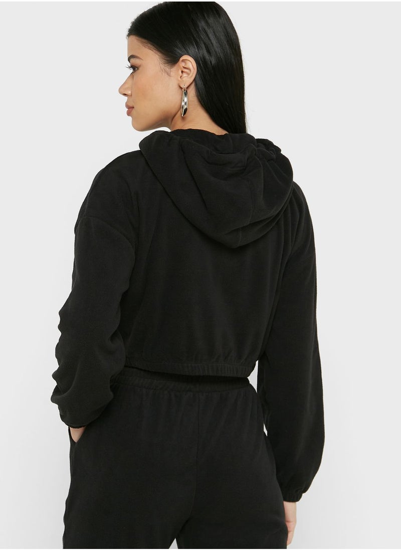ONLY - Zip Detail Hoodie - Image 1