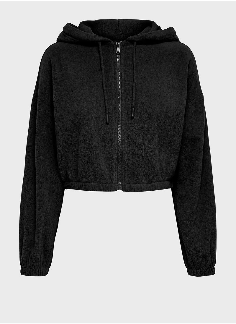 ONLY - Zip Detail Hoodie - Image 1