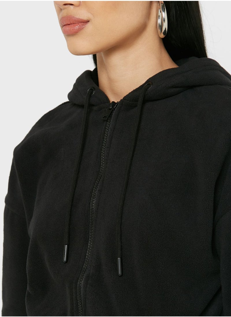 ONLY - Zip Detail Hoodie - Image 1
