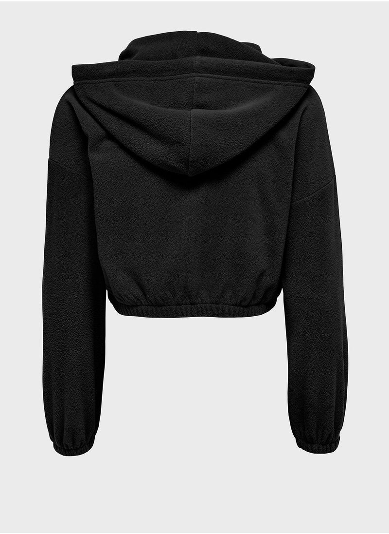 ONLY - Zip Detail Hoodie - Image 1