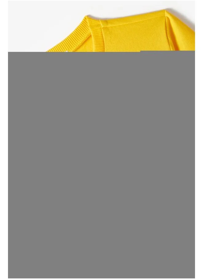 جون June Kids Printed Sweatshirt Yellow