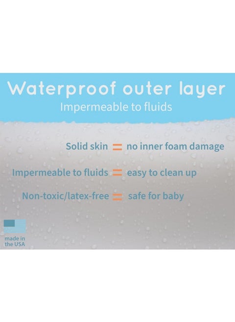Keekaroo Peanut Changer Vanilla – The Original Made In Usa Easy-To-Clean Changing Pad And The Only Shell Over Foam, Fully Impermeable To Fluid