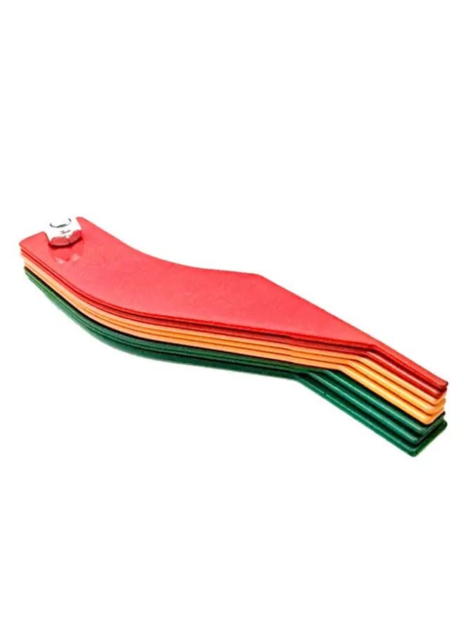 1 Set Car Brake Pad Wear Tester Thickness Gauge Friction Pad Measuring Tool Scale Ruler - Image 1