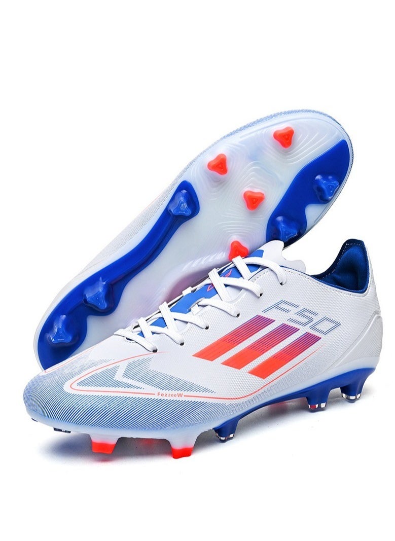 SKT Shiketro Men's Football Shoes Non-Slip Adult Grass Professional Training Shoes Outdoor Breathable Sports Shoes Track And Field Running Mesh Shoes  - Image 1