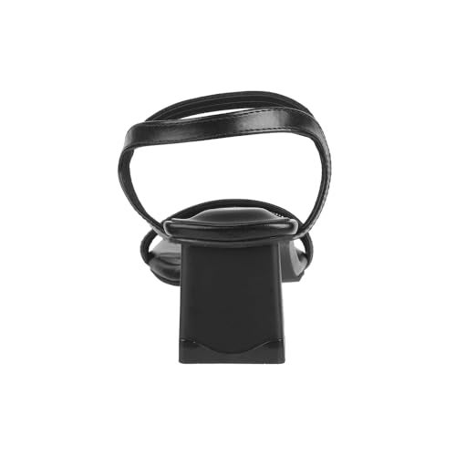 Metro Women Black Block Heel Embellished Lifestyle Fashion Sandal UK/6 EU/39 (40-287) - Image 5