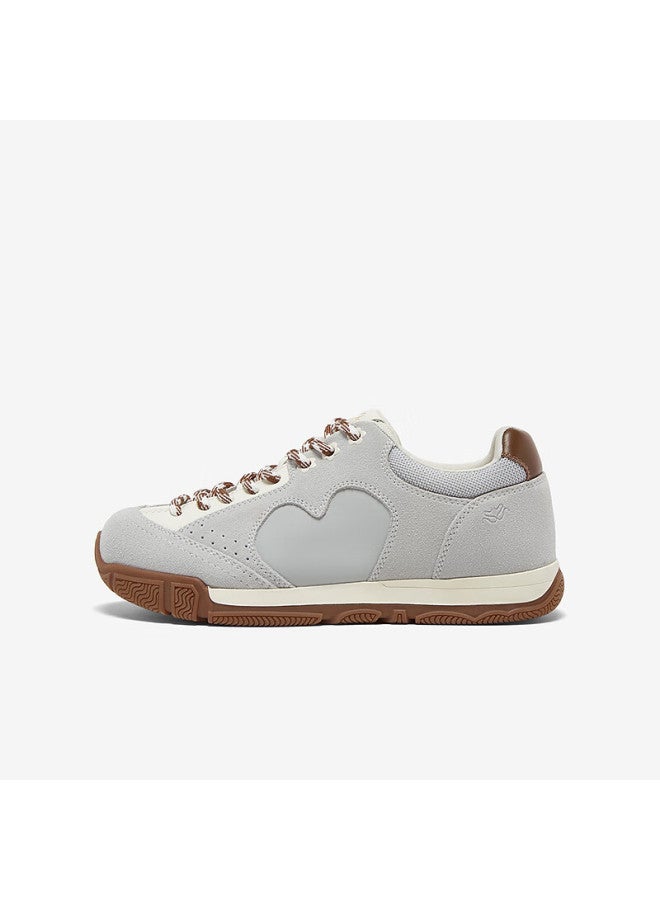 Basto 26 Spring Training Shoes Fashion Retro Women's Sports Casual Shoes W8088am6 Gray/ivory Size 36 - Image 1