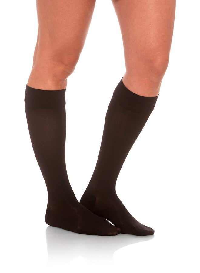 JOMI COMPRESSION Knee High Collection, 15-20mmHg Sheer Closed Toe 132 (XX-Large, Black) - Image 2