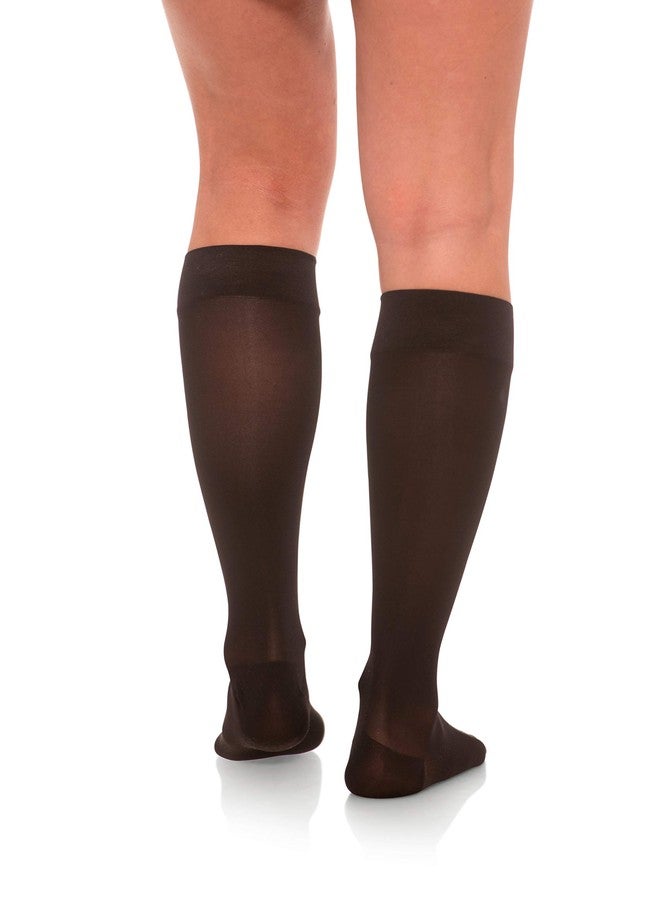 JOMI COMPRESSION Knee High Collection, 15-20mmHg Sheer Closed Toe 132 (XX-Large, Black) - Image 3