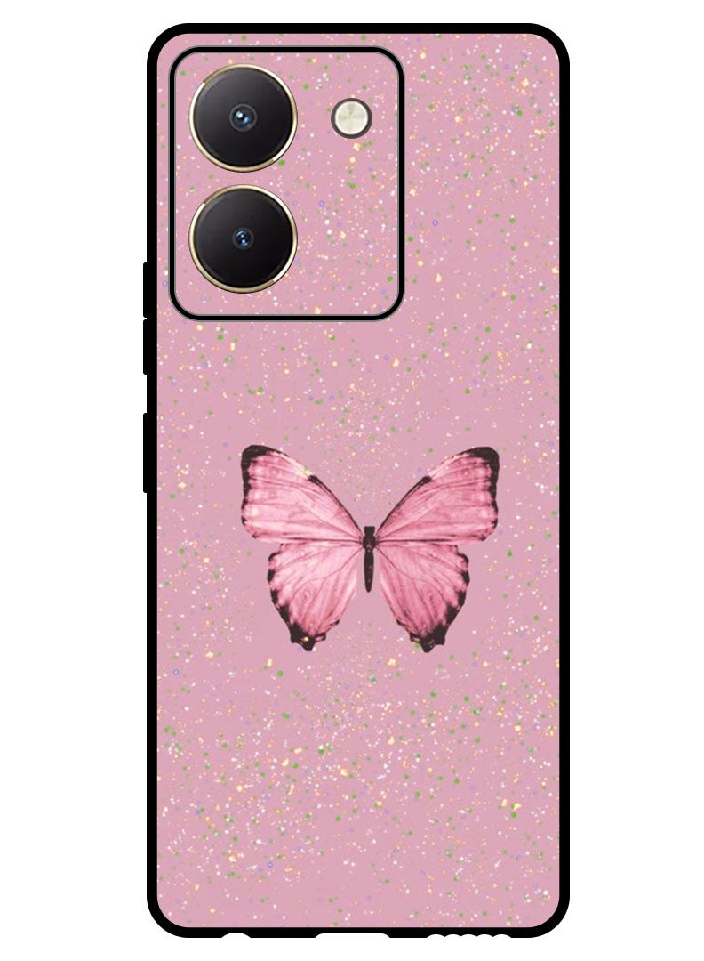 Theodor Protective Case Anti Scratch Shock Proof Bumper Cover For Vivo Y27s Glitter Butt 1 - Image 1