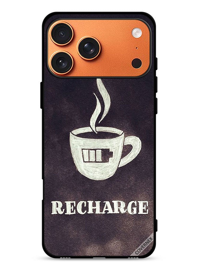 Covernex Apple iPhone 17 Pro Max Protective Case Cover Coffee Recharge - Image 1