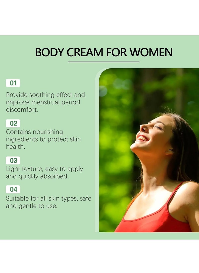 NORTH MOON Wild Yam Cream, Organic Enriched Wild Yam Cream, All Natural Body Moisturiser, Tight Skin, Wild Yam Cream Hormone Balance, Anti Wrinkle, Relief, Skin Cream for Women Dry Skin, PMS & Menopause Relief 100g  - Image 5