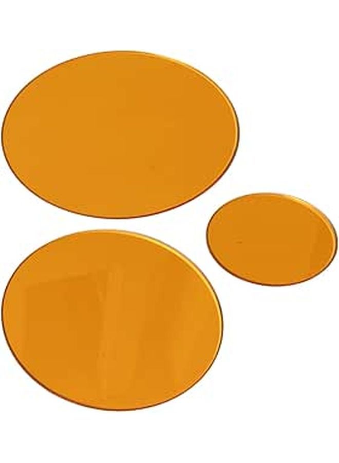 Acrylic Photography Boards 3Pcs Display Props Easy Clean Cosmetic Jewelry Backdrop - Image 1