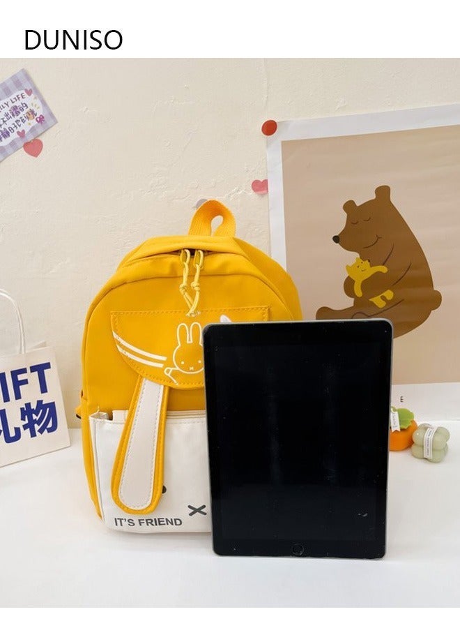 DUNISO Kids Backpack, Children Backpacks with Adjustable Straps, Lightweight Travelling Backpacks with Front Pocket, Waterproof School Bag for  Baby Boys Girls Toddler Preschool - Image 2