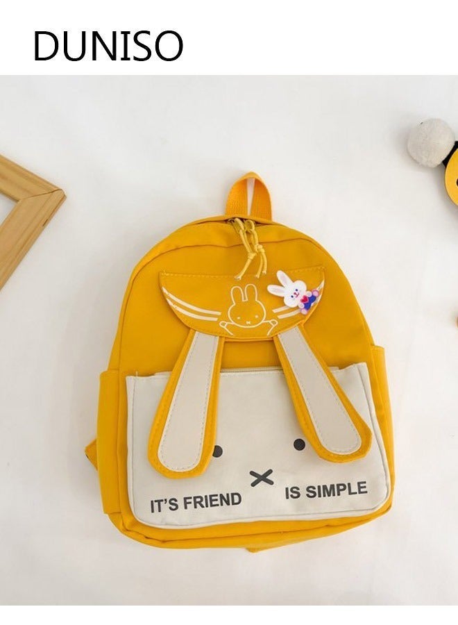 DUNISO Kids Backpack, Children Backpacks with Adjustable Straps, Lightweight Travelling Backpacks with Front Pocket, Waterproof School Bag for  Baby Boys Girls Toddler Preschool - Image 1