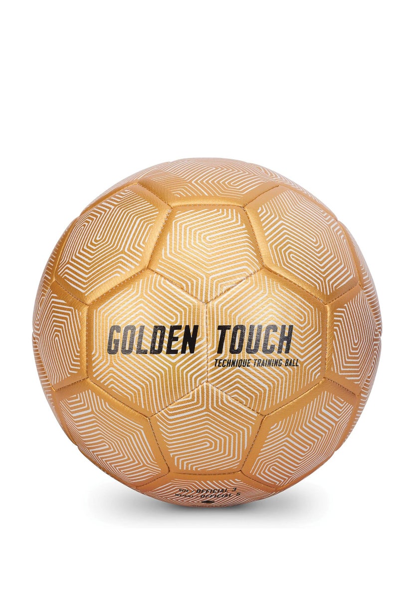أس كيه أل زي كرة قدم جولدن تاتش بتقنية مرجحة (ذهبية، مقاس 3) - Image 2