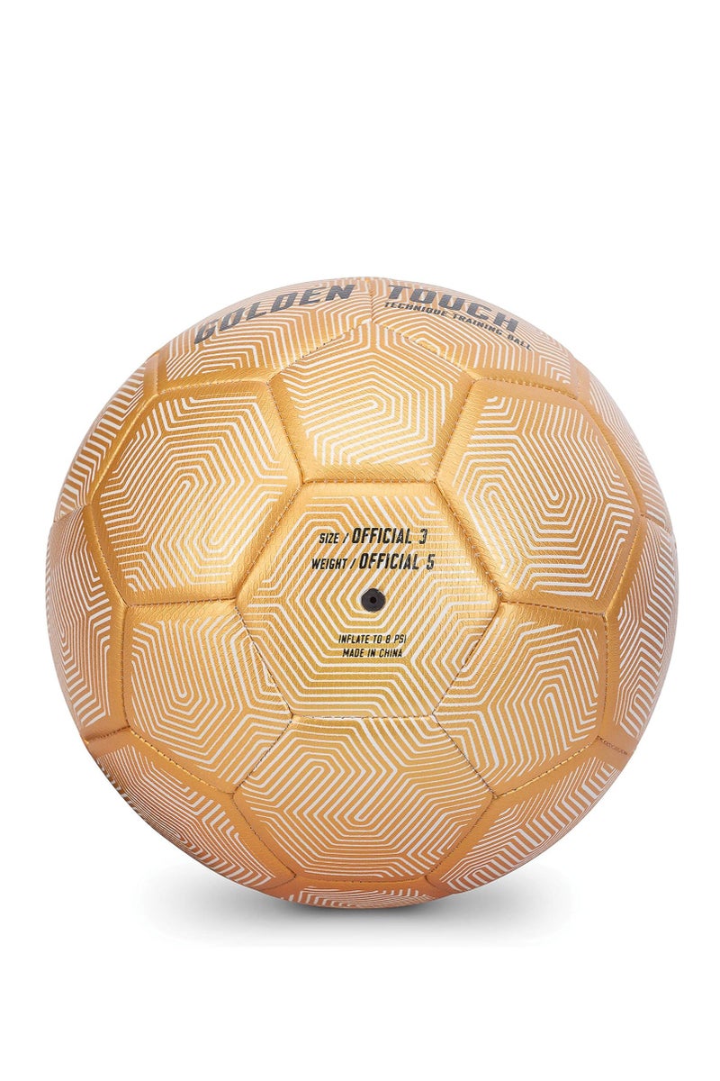 أس كيه أل زي كرة قدم جولدن تاتش بتقنية مرجحة (ذهبية، مقاس 3) - Image 3